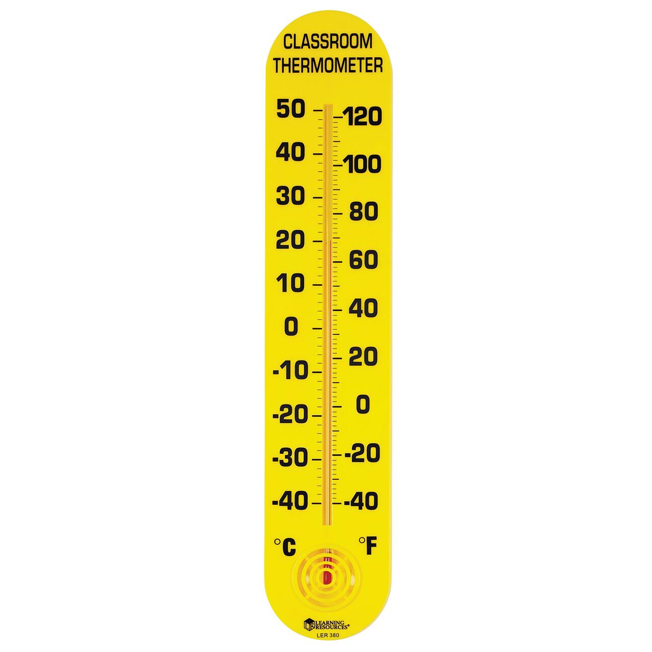 Learning Resources&#xAE; 15&#x22; Classroom Thermometer, Pack of 3